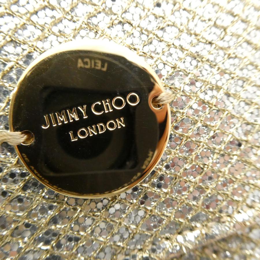 JIMMY CHOO（ジミーチュウ） 美品 FIE フィエ Lame Glitter Clutch 