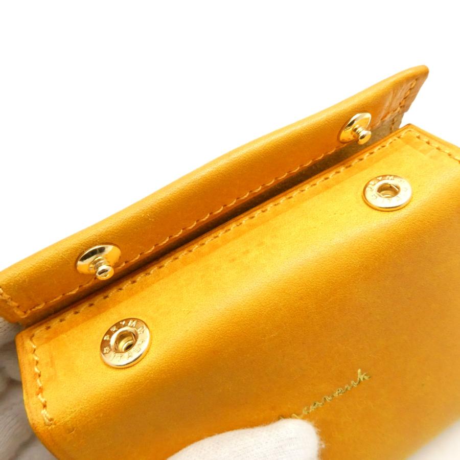 美品 Arcaneuk アルカヌーク roof ルーフ コンパクトウォレット レザー
