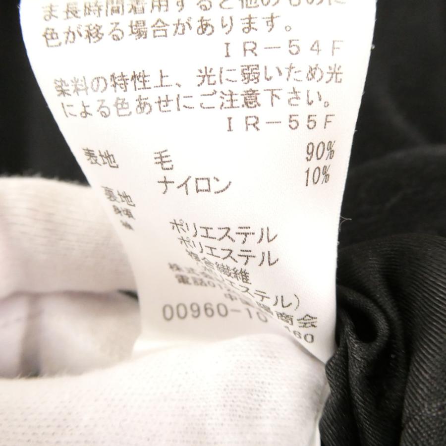 美品 マッキントッシュ G5B21-433-09 ROSLEY ロズリー ファインウールメルトンフーデット ショートコート 38 M レディース AU4261B3