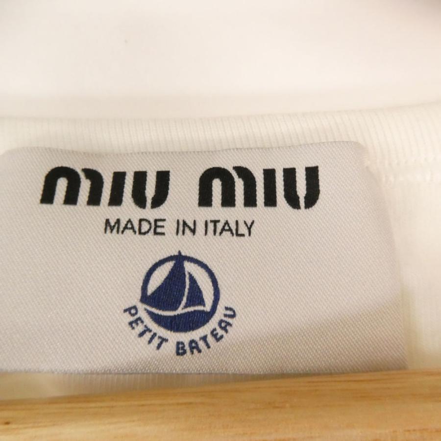 美品 Petit Bateau X Miu プチバトー ミュウミュウ MJN568 166H