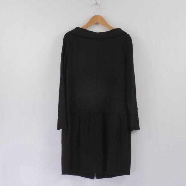 Rene 美品 basic ルネ 5917020 ワンピース ブラック 34 レーヨン他 