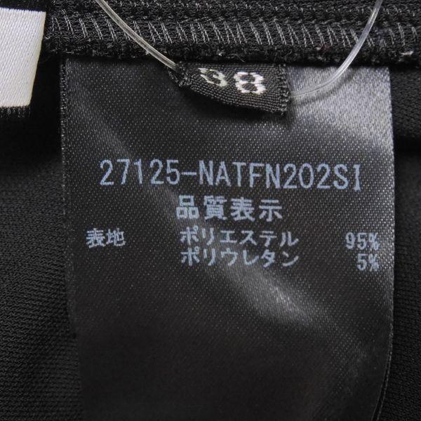 FOXEY NEW YORK 美品 フォクシー タックスリーブ トップス ブラック 38 