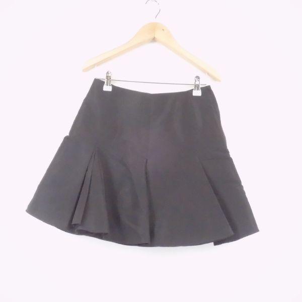 ヴァレンティノ DR3GN060 フレアスカート ブラック 38 ポリエステル100  