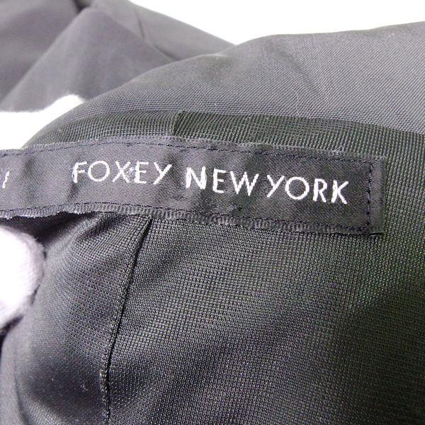FOXEY NEW YORKフォクシー 26697 RAINY LONG&SHORT コート 黒系 38 