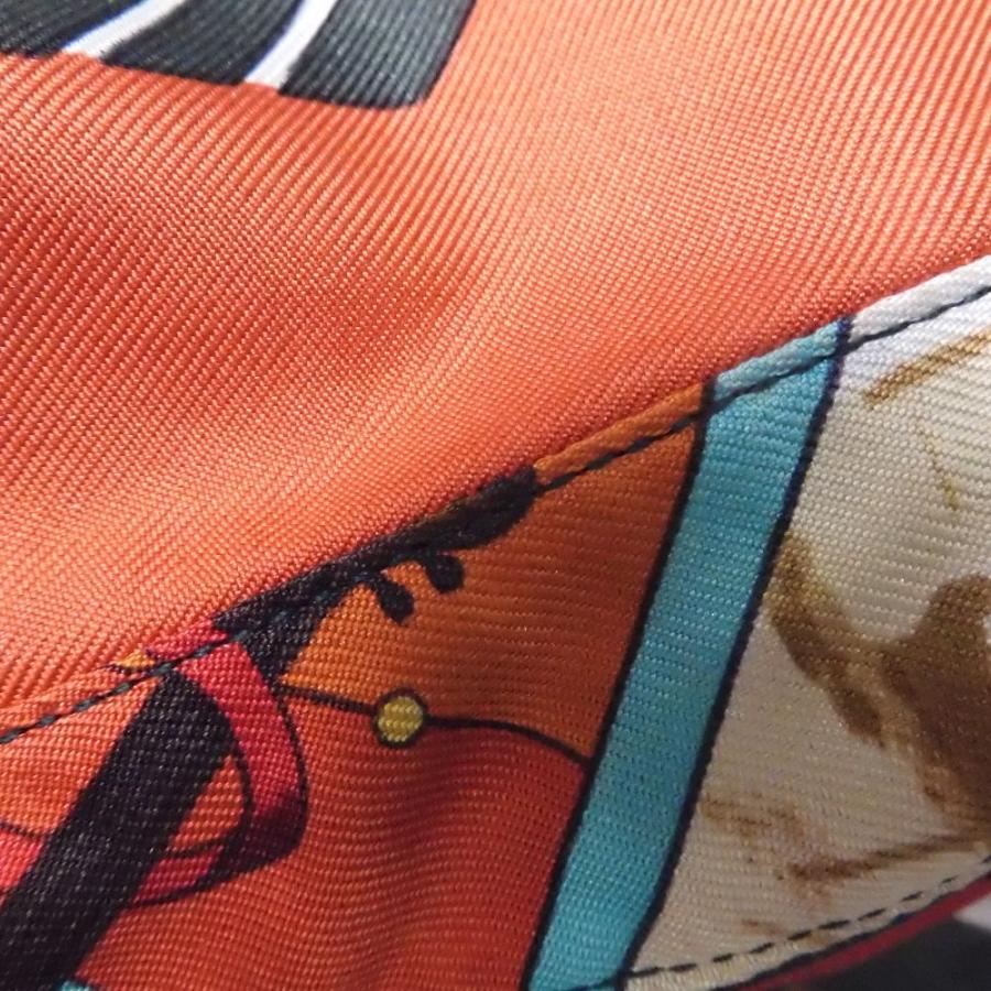 HERMES 美品 エルメス ヴィンテージ シャツ オレンジ 36 シルク HERMES 美品 エルメス ヴィンテージ シャツ オレンジ 36 シルク
