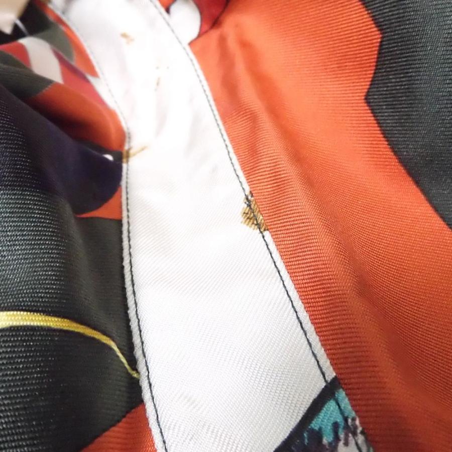 HERMES 美品 エルメス ヴィンテージ シャツ オレンジ 36 シルク HERMES 美品 エルメス ヴィンテージ シャツ オレンジ 36 シルク