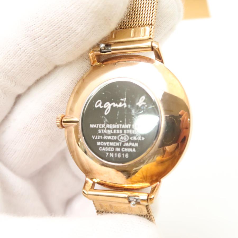 美品 agnes b. アニエスベー VJ21-KWZ0 腕時計 レディース AY5279C｜uru-uru｜04