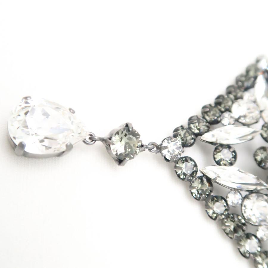 FOXEY（フォクシー） 美品 Crystal Lace ティアドロップ ネックレス