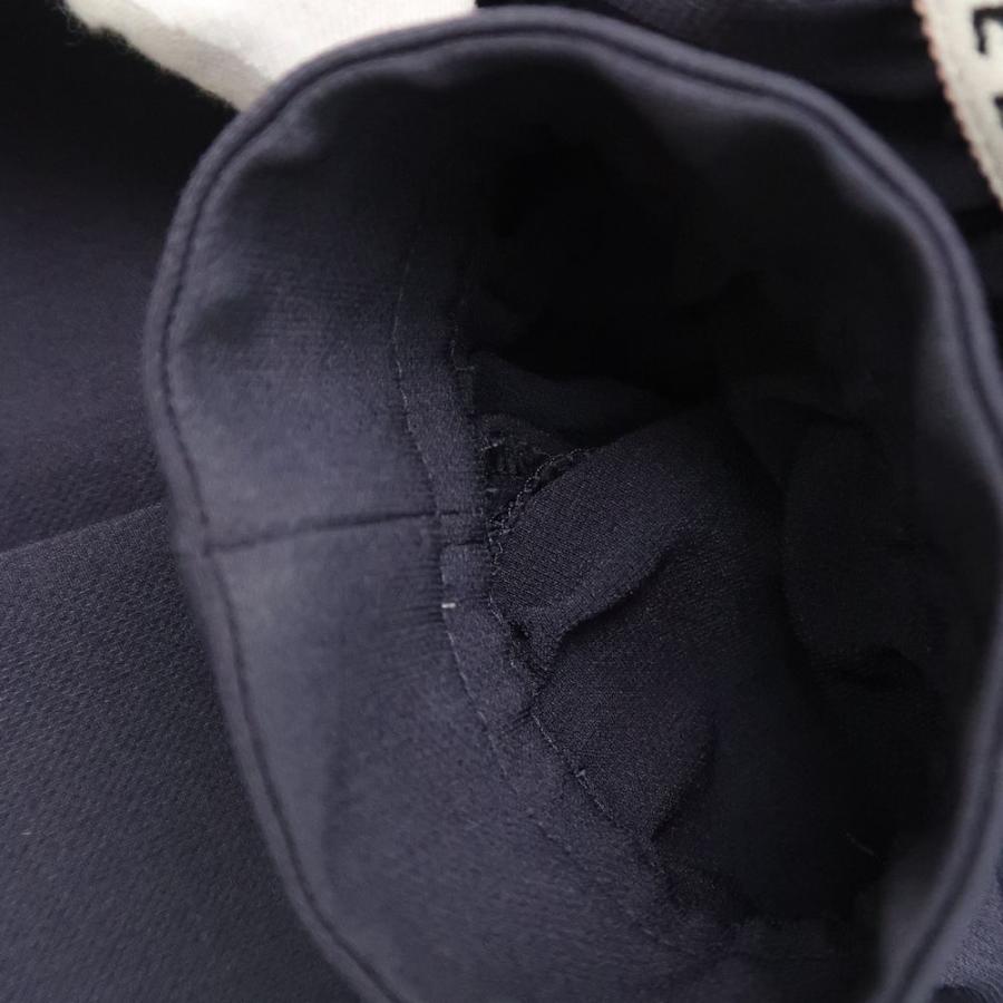 Rene 美品 ルネ 6016720 ロゴテープジップワンピース 38 ポリエステル  