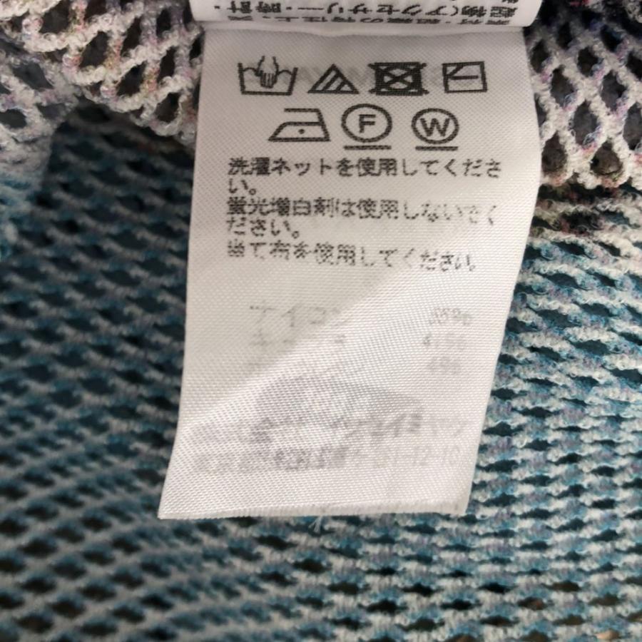 美品 ISSEYMIYAKE イッセイミヤケ IM82KK725 メッシュトップス 2 半袖 風景柄 プリント レディース AY5761W2 ISSEY MIYAKE（イッセイミヤケ） 美品 IM82KK725 メッシュトップス 2