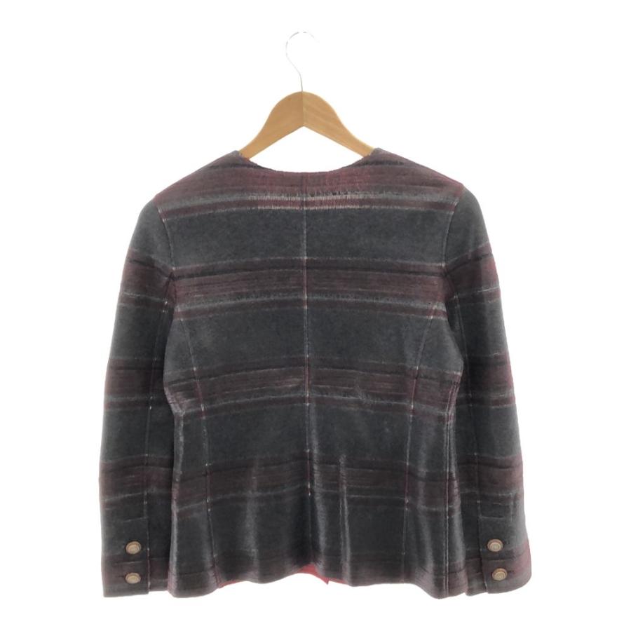CHANEL（シャネル） 美品 P49661K06254 ノーカラー ジャケット 38 
