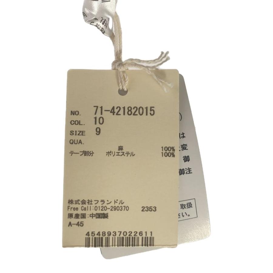 INED（イネド） 未使用 71-42182015 リネンVネック2WAYスリーブ 