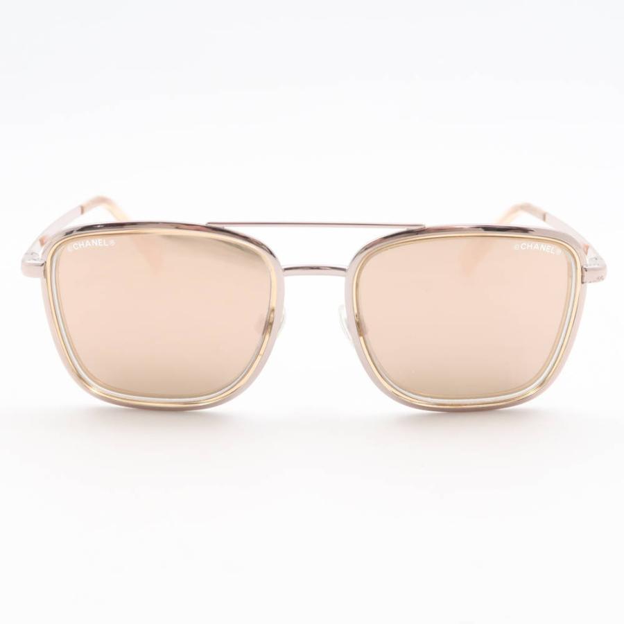 美品 CHANEL シャネル 4241 サングラス 53□19 140 アイウェア 眼鏡 メガネ レディース AY6041W1 CHANEL（シャネル） 美品 4241 サングラス 53□19 140 アイウェア 眼鏡
