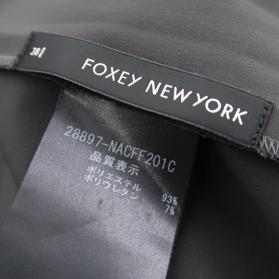 FOXEY NEW YORK 美品 フォクシー 28897 レイニーコクーンコート 38 