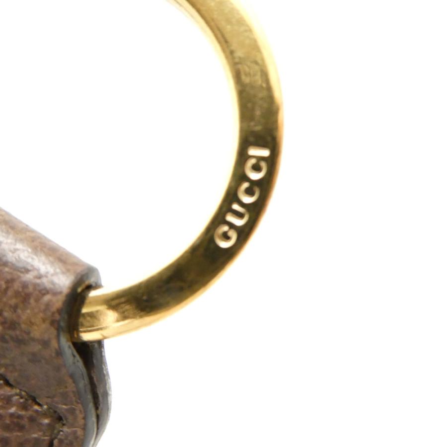GUCCI 美品 グッチ オフディア (523161) キーチェーン ダブルG  