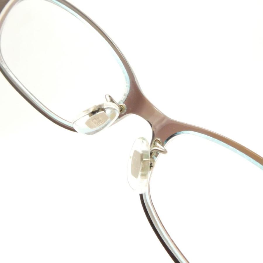 KANEKO OPTICAL 美品 金子眼鏡 LAZY RED (LR-3132 BRBL) めがね 度入り