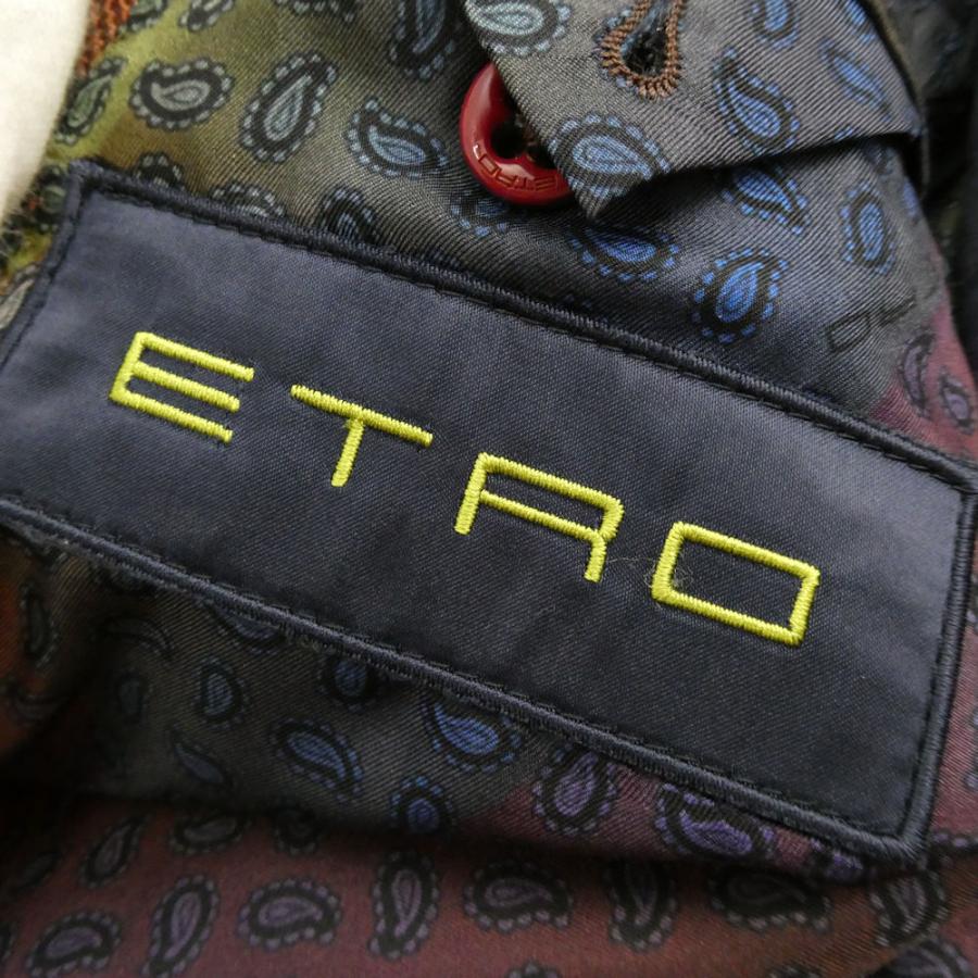 ETRO（エトロ） 美品 142-11807-5513 テーラードジャケット 56 ウール 