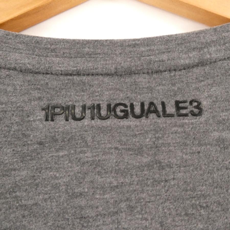 美品 1PIU1UGUALE3 ウノピュウノウグァーレトレ L/S CREW (MRT319