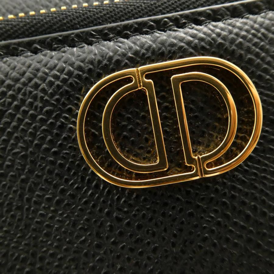 美品 Christian Dior ディオール カロ ダブルポーチ 48-MA-0223 ショルダーバッグ CDロゴ レディース AY6547W1 Christian Dior（クリスチャン・ディオール） 美品 ディオール カロ