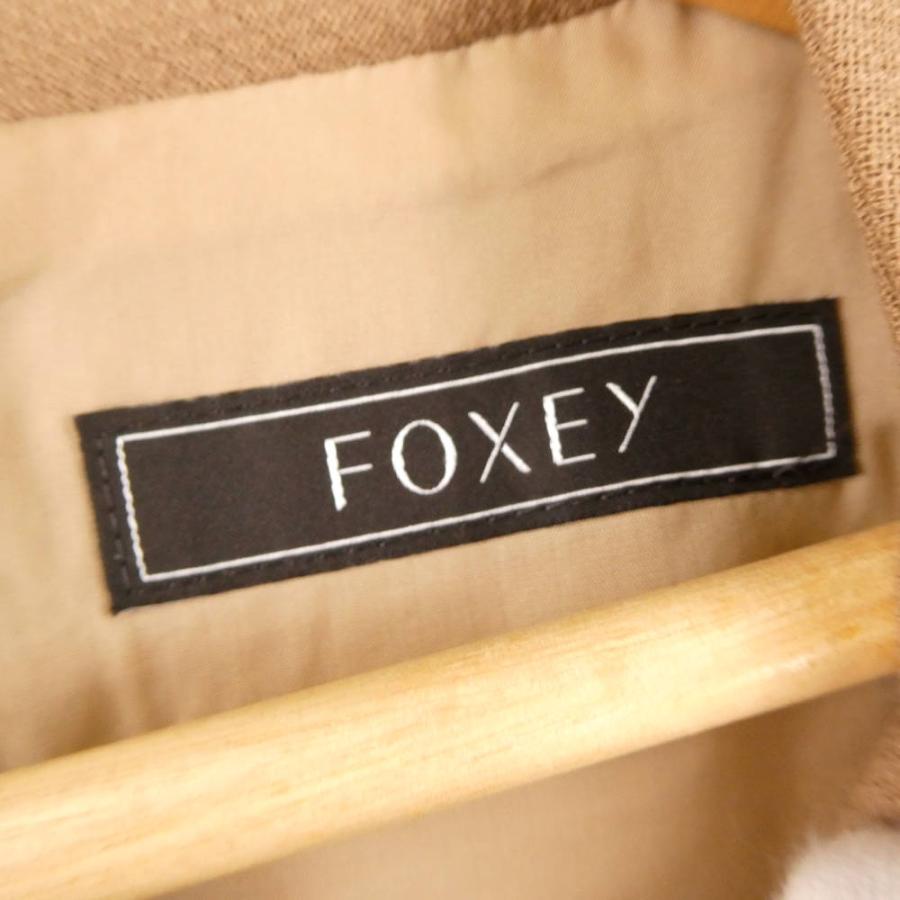 FOXEY（フォクシー） 美品 37793 フレアスリーブ ワンピース 38 ウール