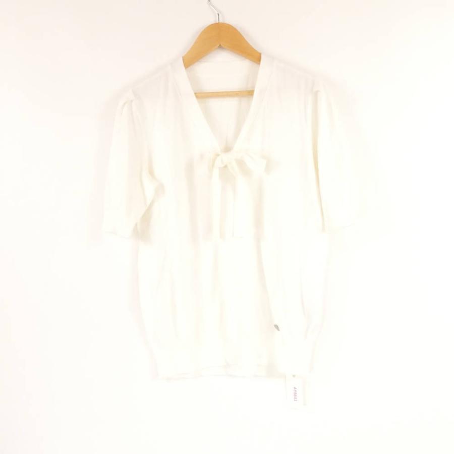 FOXEY（フォクシー） Amarylis 33796 ニット 38 コットン他 半袖