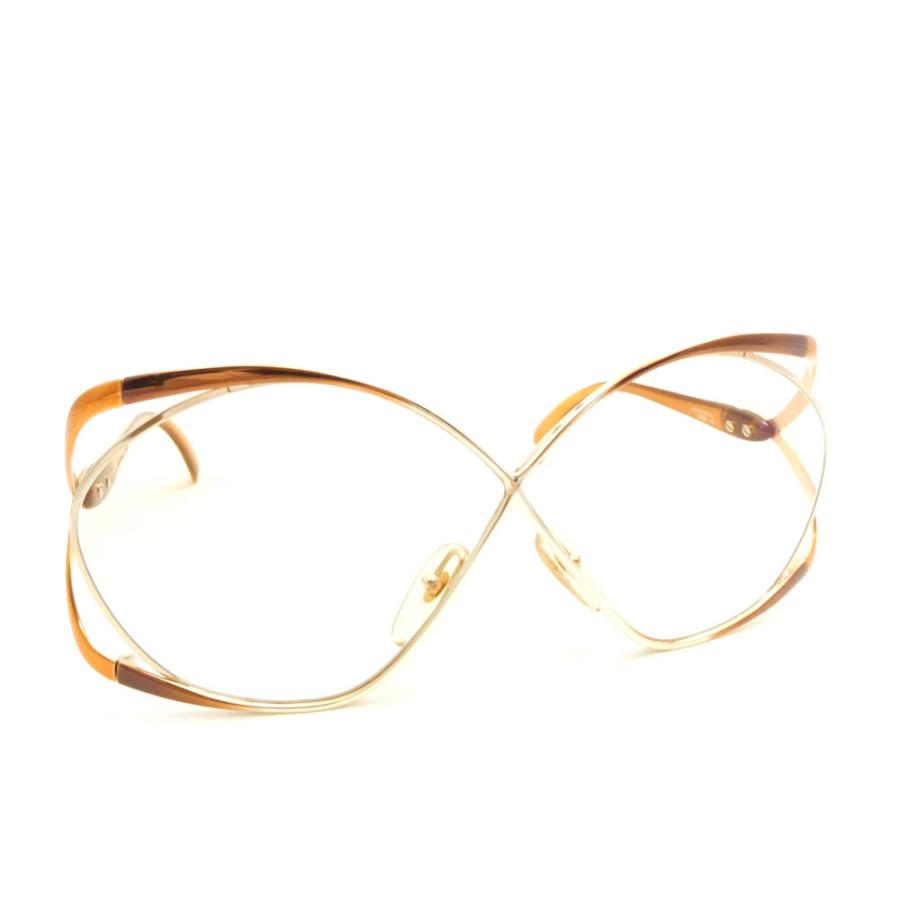 美品 クリスチャンディオール Christian Dior サングラス メガネ クリスチャンディオール(Christian Dior) 度入りサングラス メガネ