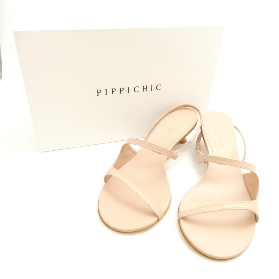 PIPPICHIC サンダル 36.5 PIPPICHIC（ピッピシック） 美品 ヒールサンダル 36.5 レディース