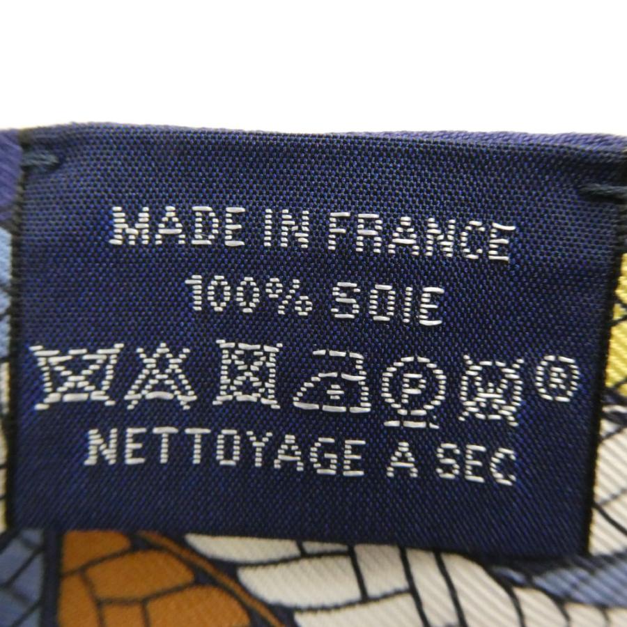 HERMES（エルメス） 美品 Twilly トレスH ツイリー シルク100