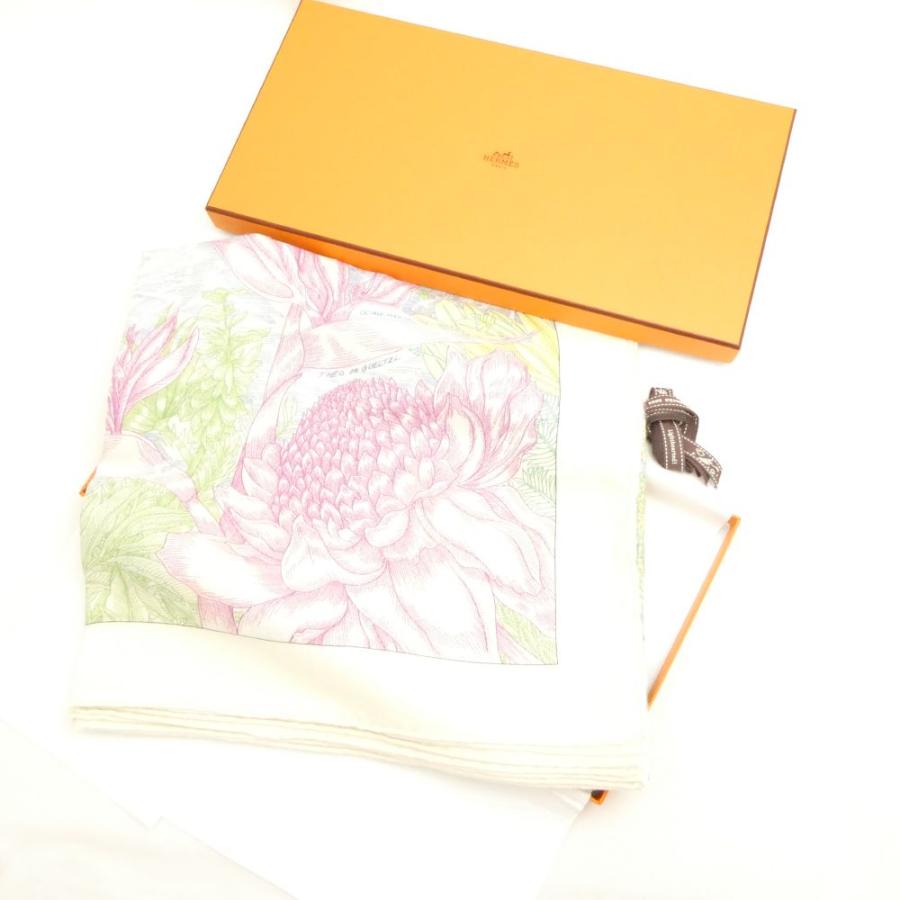 未使用級✨HERMES フォーブルトロピカル　ヘリンボーン　カレジュアン　140 HERMES（エルメス） 美品 カレジュアン140 「フォーブルトロピカル