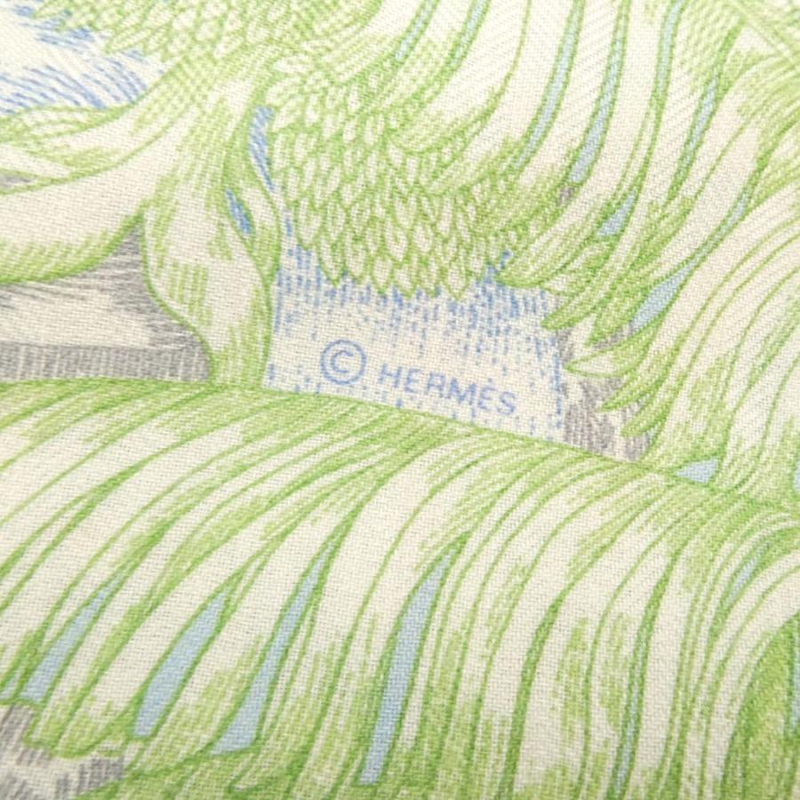 未使用級✨HERMES フォーブルトロピカル　ヘリンボーン　カレジュアン　140 未使用級✨HERMES フォーブルトロピカル ヘリンボーン カレジュアン