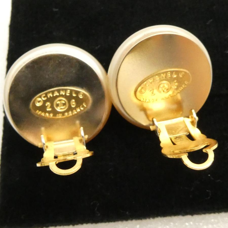 シャネル　ヴィンテージ　ココマークビッグイヤリング★レア物★CHANEL No2 CHANEL/シャネル】ココマーク ロゴ ピアス シルバー系｜ヴァルティーク