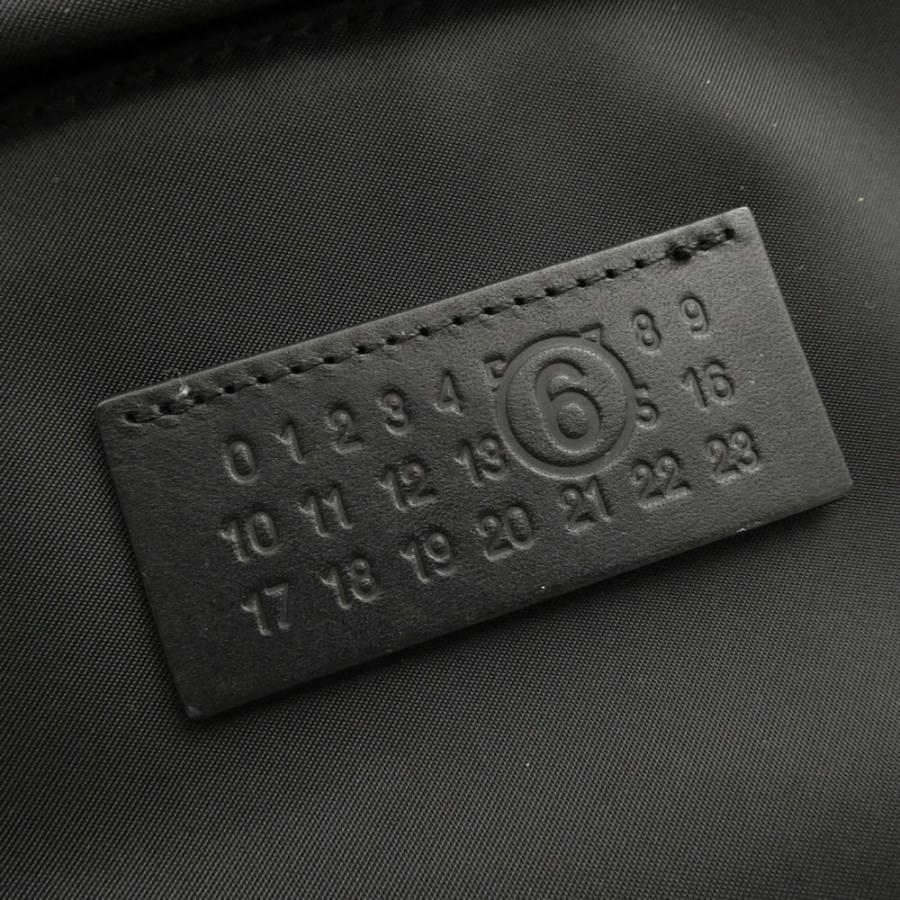 MM6 Maison Margiela ロゴ タグ ベルトバッグ ワンショルダー Maison Margiela メゾンマルジェラ ベルトバッグ/クロスボディバッグ