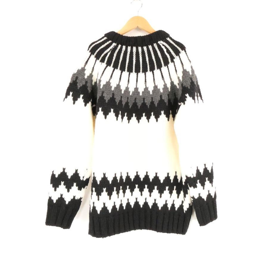 美品 1PIU1UGUALE3 ウノピュウノウグァーレトレ NORDIC BIG CREW