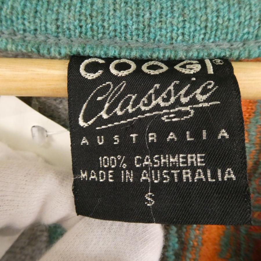 美品 COOGI クージー ニット 1点 S カシミヤ100％ 長袖 ヴィンテージ V