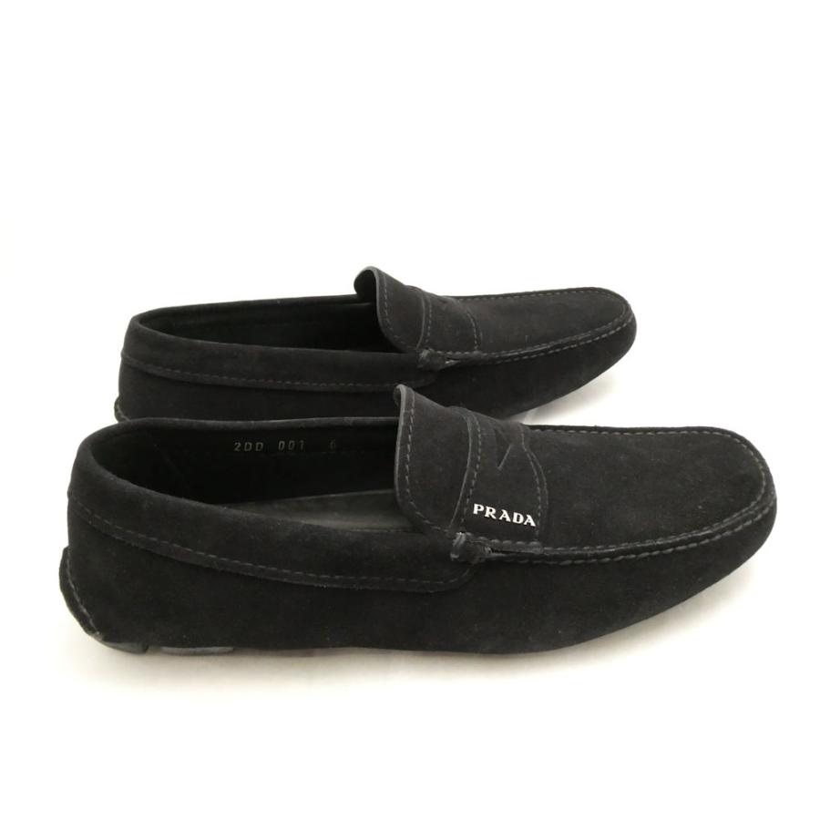 PRADA（プラダ） 美品 2DD001 ドライビングシューズ 6 25cm相当 革靴