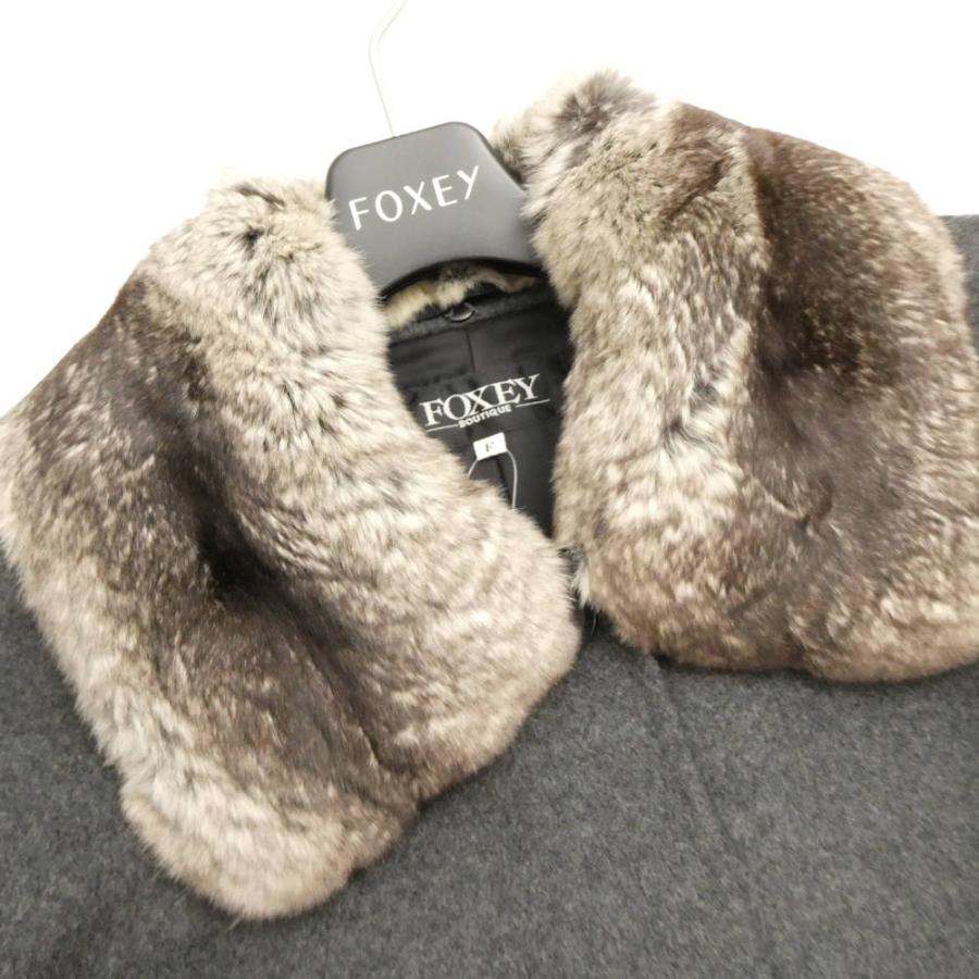 FOXEY（フォクシー） 美品 10158 チンチラファーコート F ウール