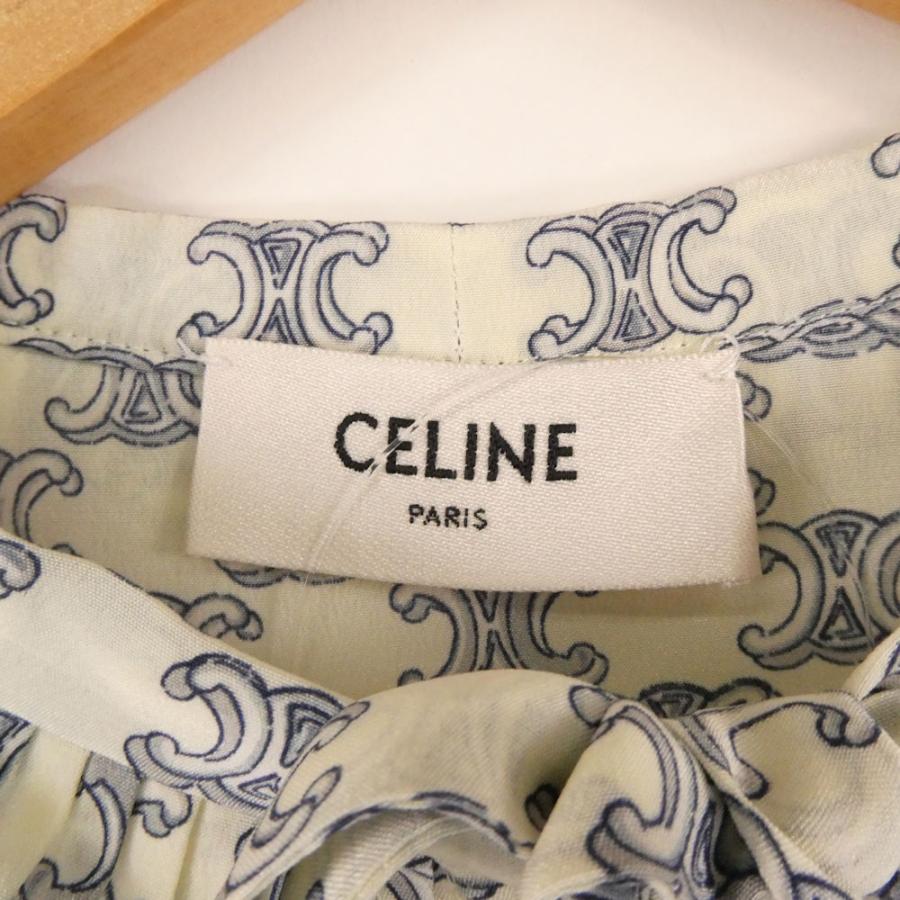 CELINE（セリーヌ） 2B553632P ブラウス 38 シルク100％ トリオンフ