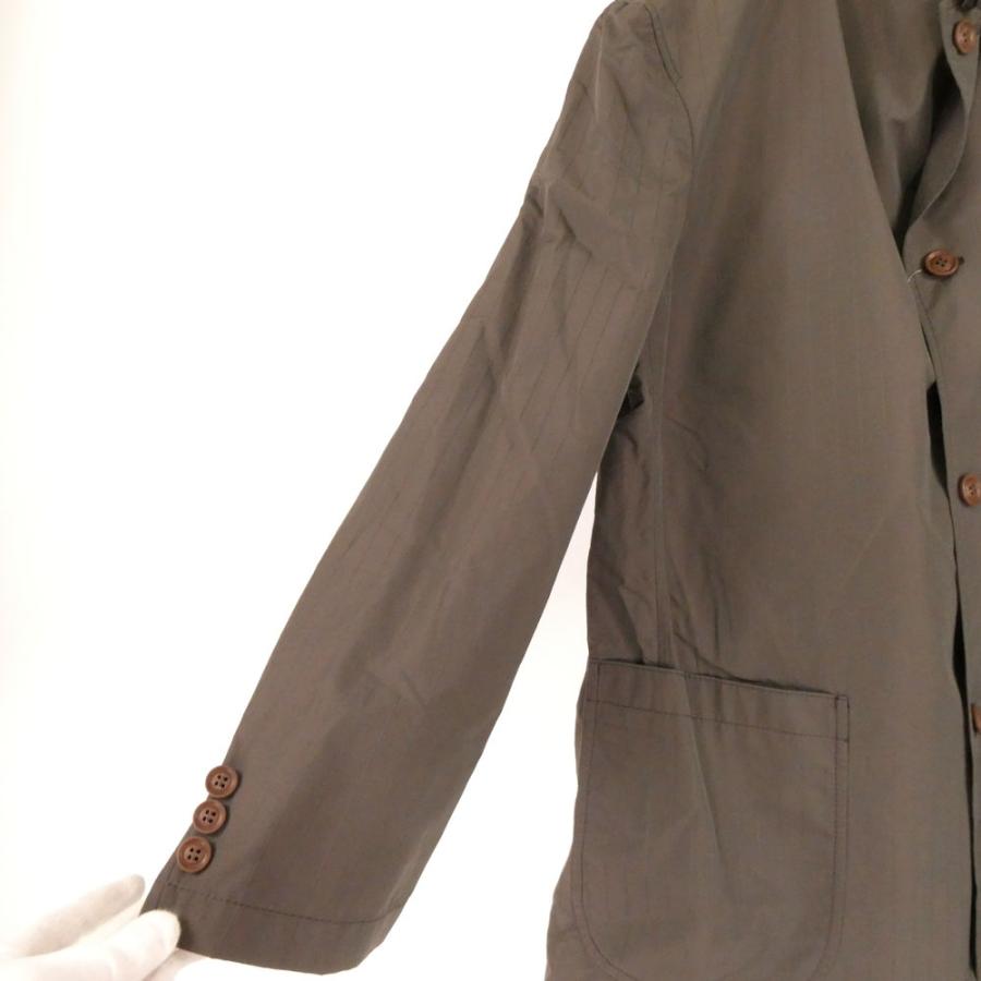 美品 LANVIN COLLECTION ランバンコレクション 2WAYジャケット 50 (おおよそL想定) ナイロン他 テーラード スタンド 古着 アウター メンズ AY7461A40 LANVIN COLLECTION 美品 ランバンコレクション 2WAYジャケット 50