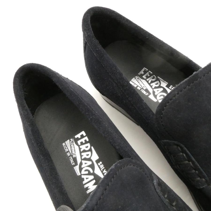 Salvatore Ferragamo フェラガモ ローファー 6 1/2 2E (25cm) SUEDE CALF 革靴 メンズ AY7523 FERRAGAMO（フェラガモ） Salvatore Ferragamo ローファー 6 1/2 2E