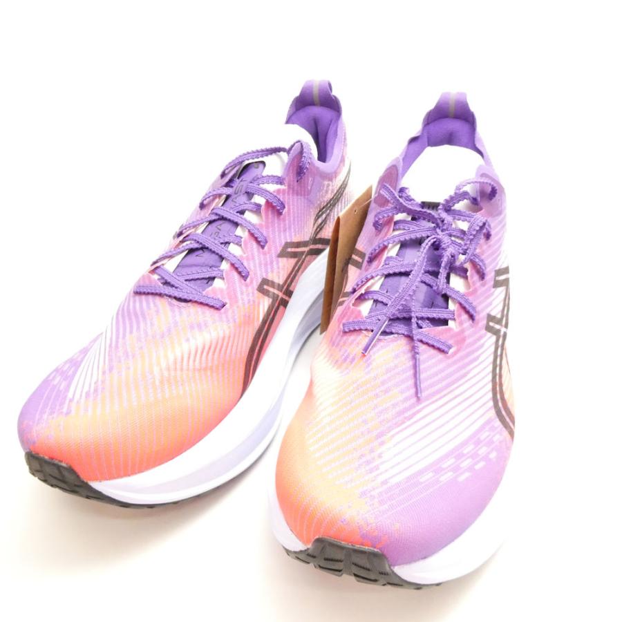 美品 asics アシックス MEGABLAST (1013A170-500) ランニングシューズ 30.5cm (US13) EDO PURPLE ウォーキング マラソン AY7680 | ASICS | 01