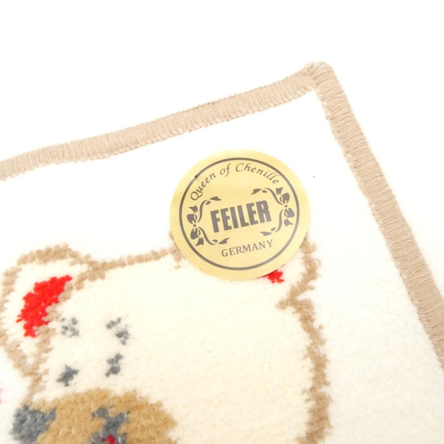 feiler（フェイラー） 未使用 リーベ タオルハンカチ 25×25cm AY7709