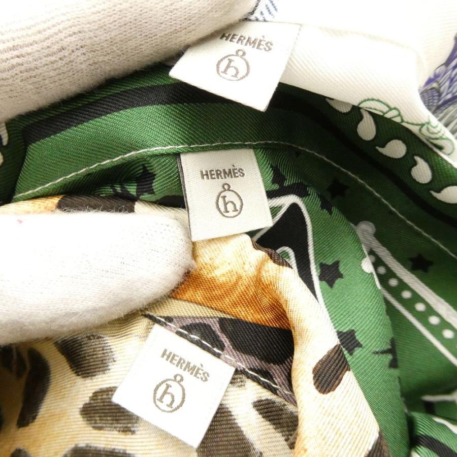 HERMES（エルメス） 未使用 petit h シルクポーチ 3点 シルク セット