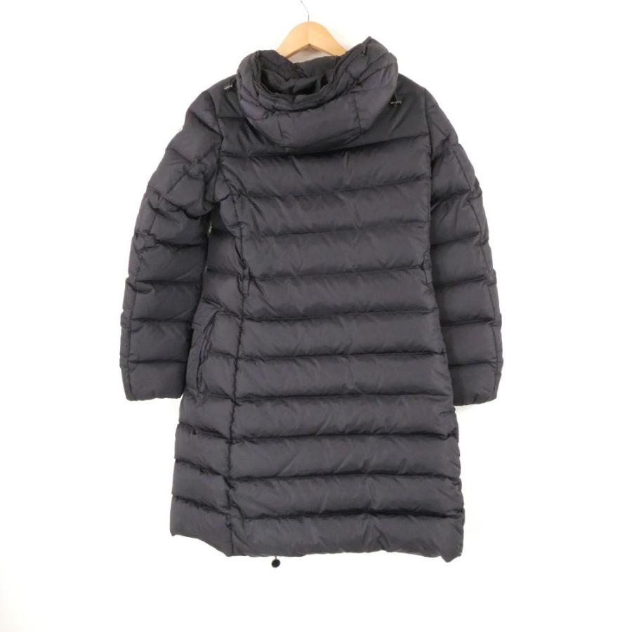 【鑑定済】モンクレール　GENEVRIER　ロングダウン　サイズ0　グレージュ MONCLER（モンクレール） GENEVRIER ダウンコート 0 ナイロン100