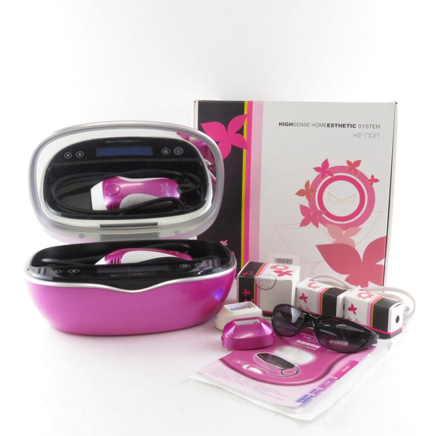 美品 ke-non ケノン ver4.1 フラッシュ式脱毛器 眉毛脱毛器付き BM9181  