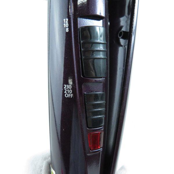 美品 BaByliss ベビリス BAB-2667J / MiraCurl Lite ミラカール ライト カールヘアアイロン パープル 2017年製 髪 美容家電 BU3017｜uru-uru｜06