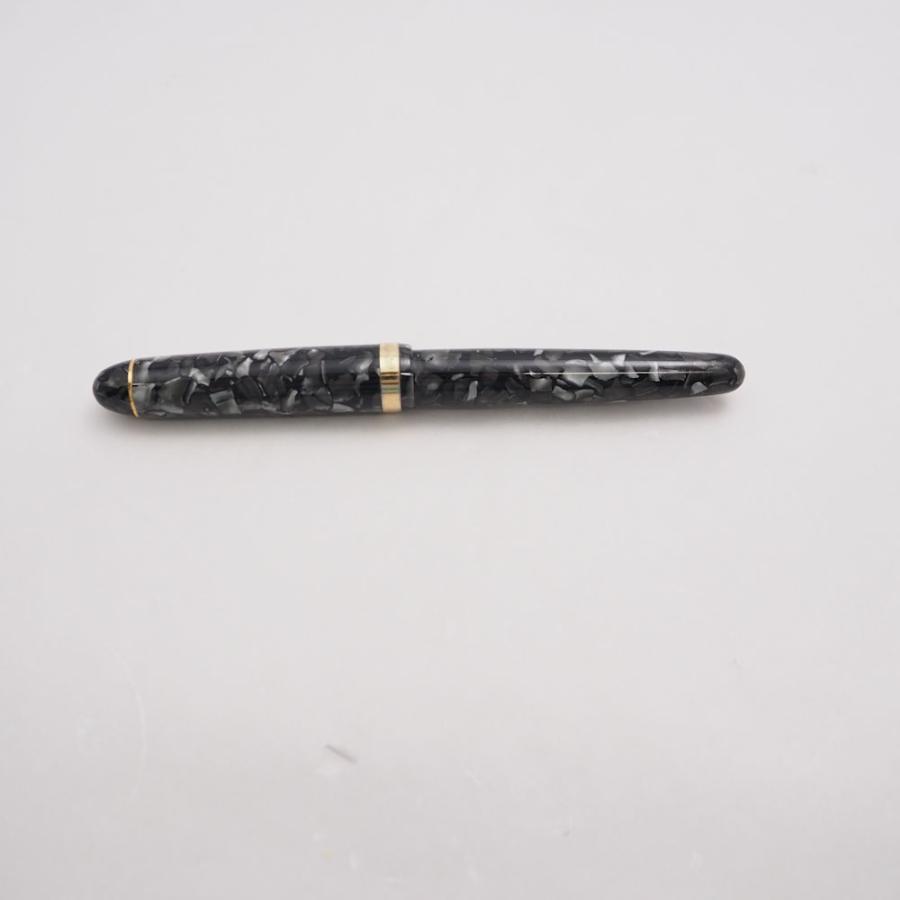 美品 PLATINUM プラチナ万年筆 3776 センチュリー セルロイド 万年筆 14K 中 カートリッジ式 HD186W3 プラチナ万年筆 美品 PLATINUM 3776 センチュリー セルロイド 万年筆