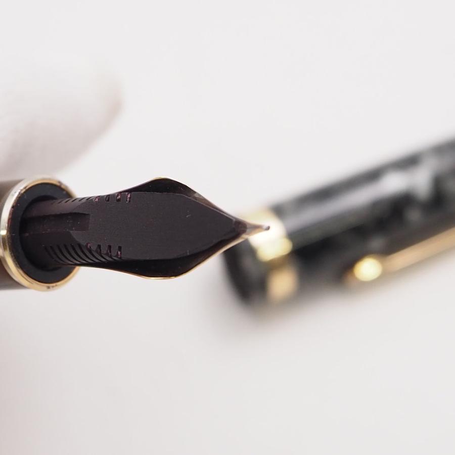 美品 PLATINUM プラチナ万年筆 3776 センチュリー セルロイド 万年筆 14K 中 カートリッジ式 HD186W3 プラチナ万年筆 美品 PLATINUM 3776 センチュリー セルロイド 万年筆
