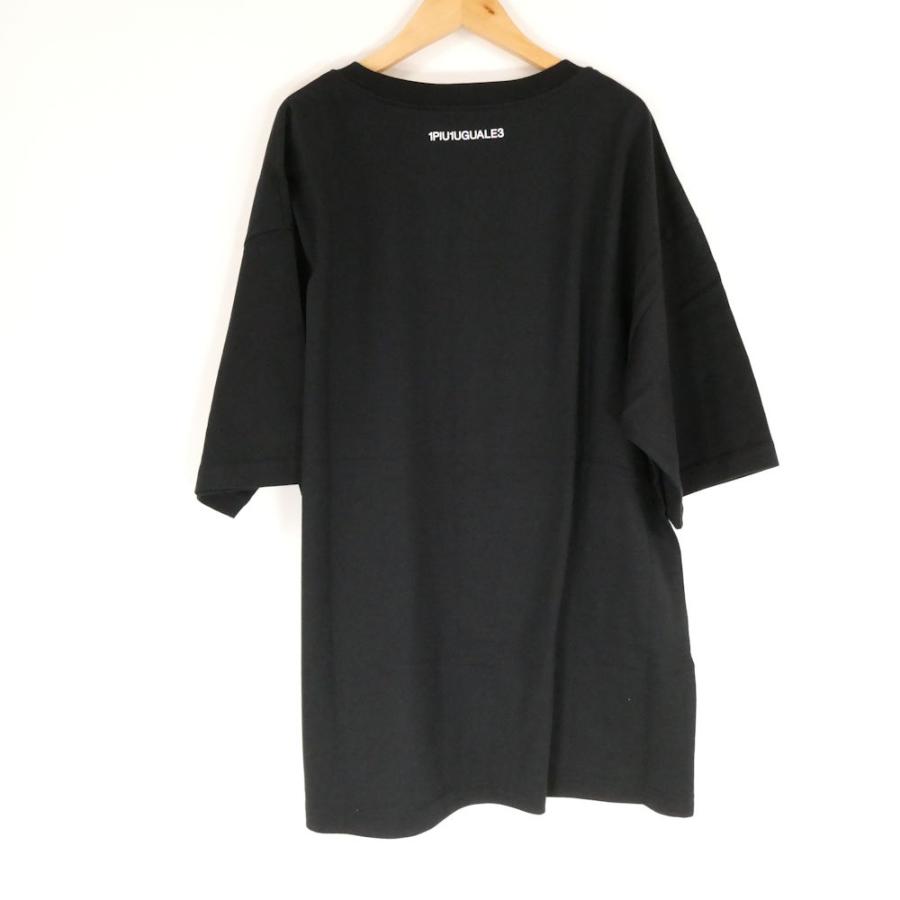美品 1PIU1UGUALE3 ウノピュウノウグァーレトレ MRT305 クルーネック トップス VI XL コットン100％ 半袖 Tシャツ ラインストーン メンズ HM747A83 美品 1PIU1UGUALE3 ウノピュウノウグァーレトレ MRT305 クルーネック