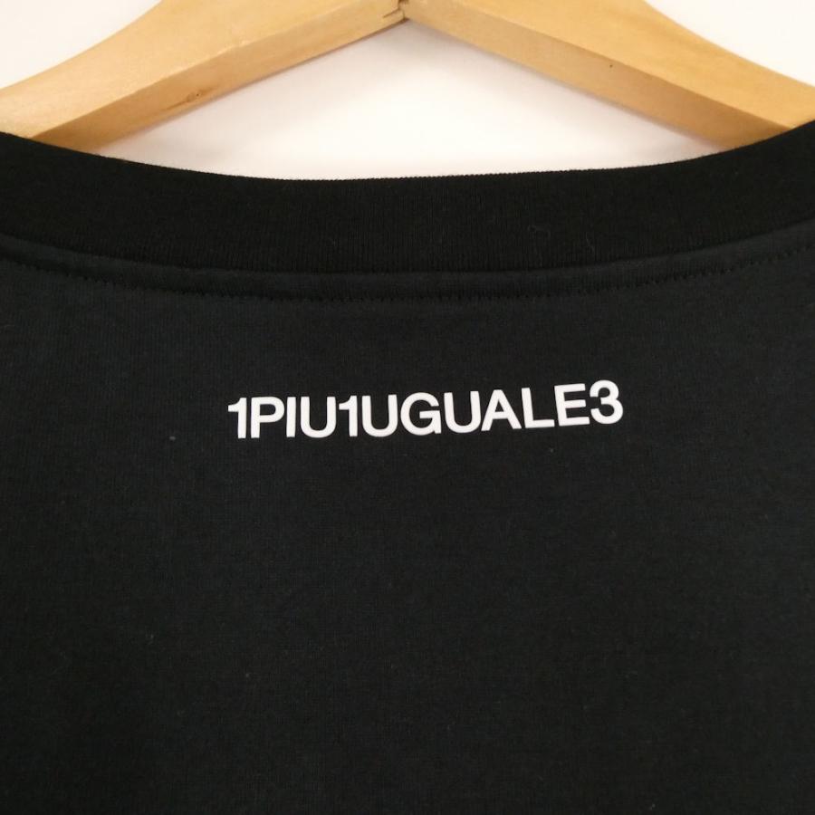 美品 1PIU1UGUALE3 ウノピュウノウグァーレトレ MRT305 クルーネック トップス VI XL コットン100％ 半袖 Tシャツ ラインストーン メンズ HM747A83 美品 1PIU1UGUALE3 ウノピュウノウグァーレトレ MRT305 クルーネック