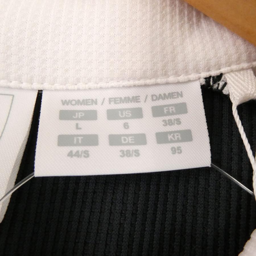 未使用 DESCENTE デサント DGW1737S ポロシャツ L ポリエステル 半袖 ゴルフ レディース HN163 DESCENTE（デサント） 未使用 DGW1737S ポロシャツ L ポリエステル